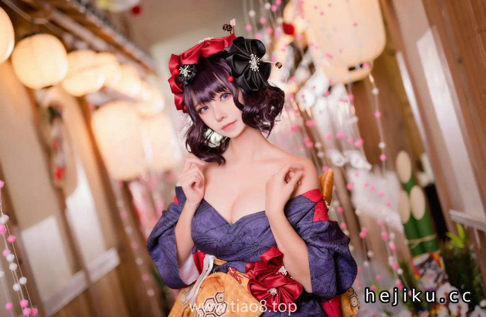 这组葛饰北斋还原得惟妙惟肖,菌烨tako拿捏得恰到好处