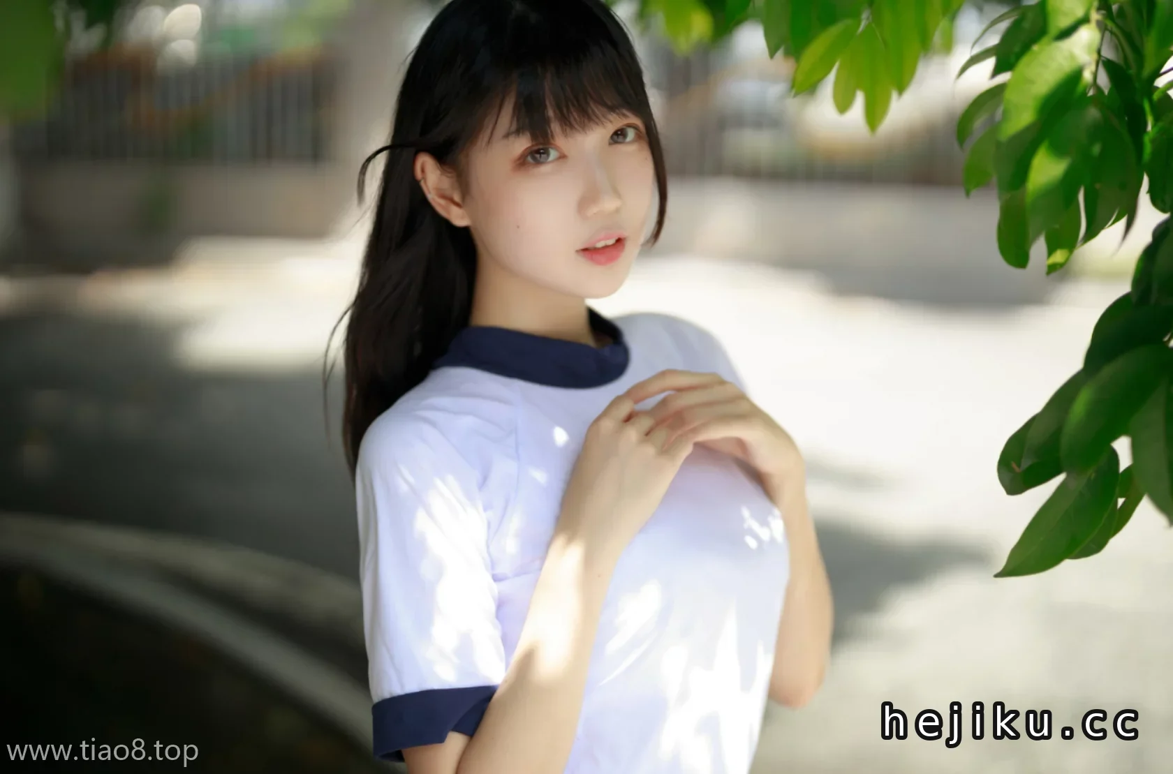 美图欣赏丨Coser周叽是可爱兔兔:NO.012-体操服[31P-261MB]