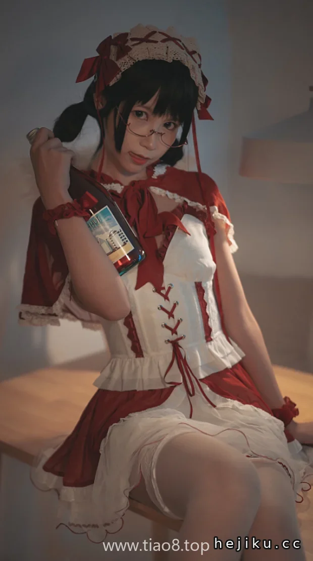 逐月Su童话镇小红帽cosplay:NO.041的红斗篷下,不只是甜美