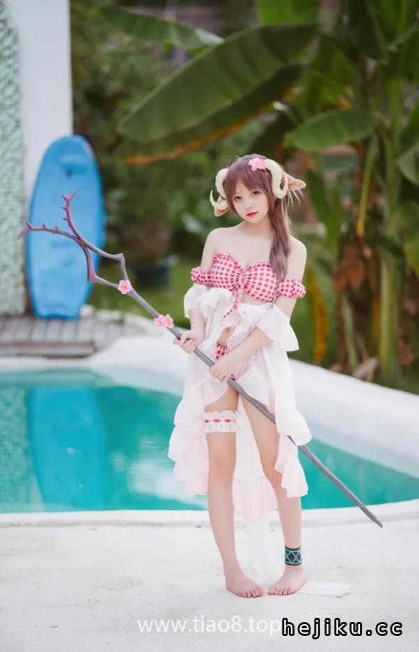 花铃Hana044期小羊夏卉,这谁顶得住？眼神让人一秒沦陷