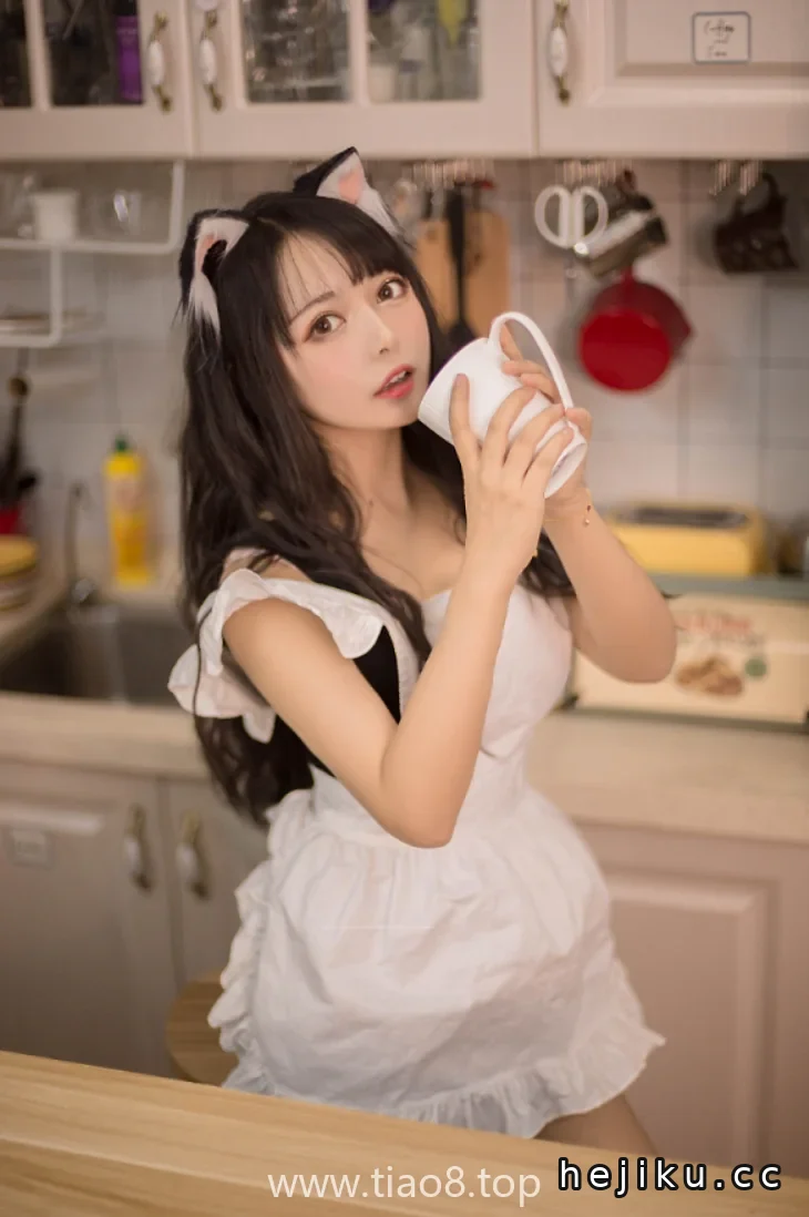 美图欣赏丨Coser黑猫猫:NO.007-厨房[11P-74MB]