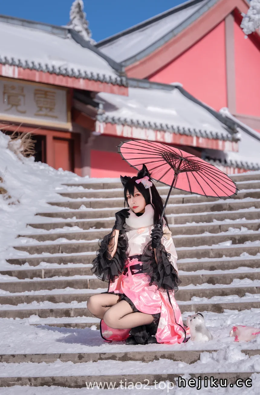 翻完Neko-薇薇这套爱宕和服,才懂什么叫从走路开始改角色