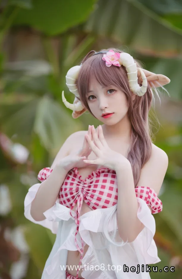 花铃Hana044期小羊夏卉,这谁顶得住？眼神让人一秒沦陷