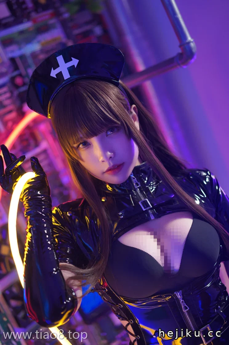 美图欣赏丨Coser_Neko-薇薇:NO.012-暗黑护士[54P-5V-543.8M]