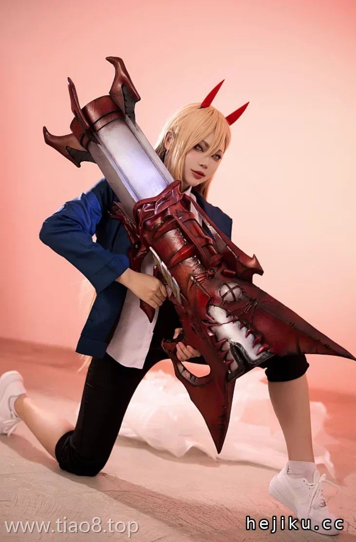 美图欣赏丨Coser_ZinieQ(齐妮琼):NO.055-电锯人 帕瓦[37P-20V-