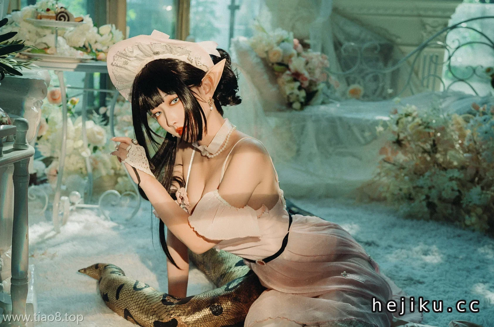 美图欣赏丨Coser宮本桜:NO.018-森蚺芭蕾[33P-408.1M]