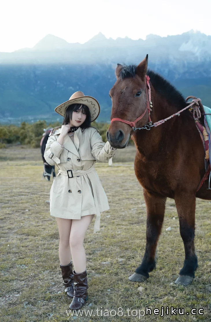 美图欣赏丨Coser浅安安YuKi:NO.017-西部世界[70P-461.8M]