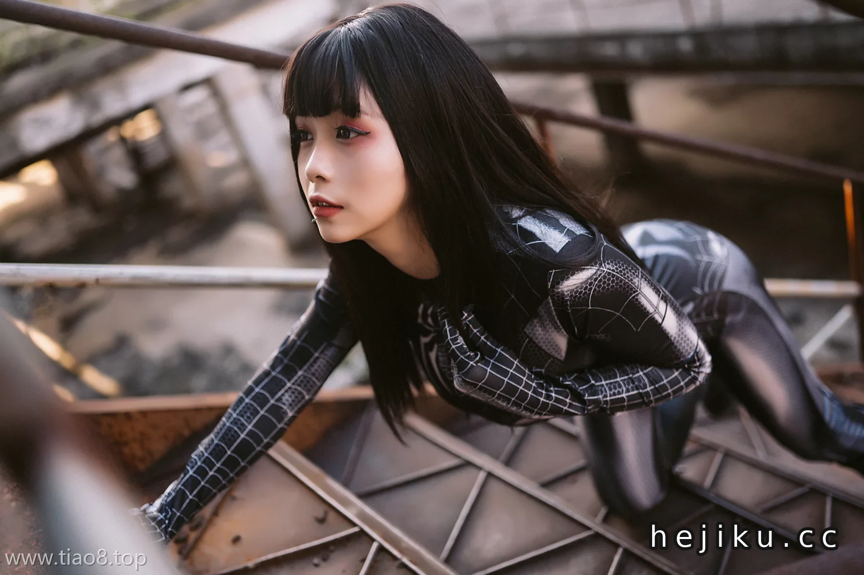 美图欣赏丨Coser末夜787:NO.011-蜘蛛侠妹妹[33P-516M]