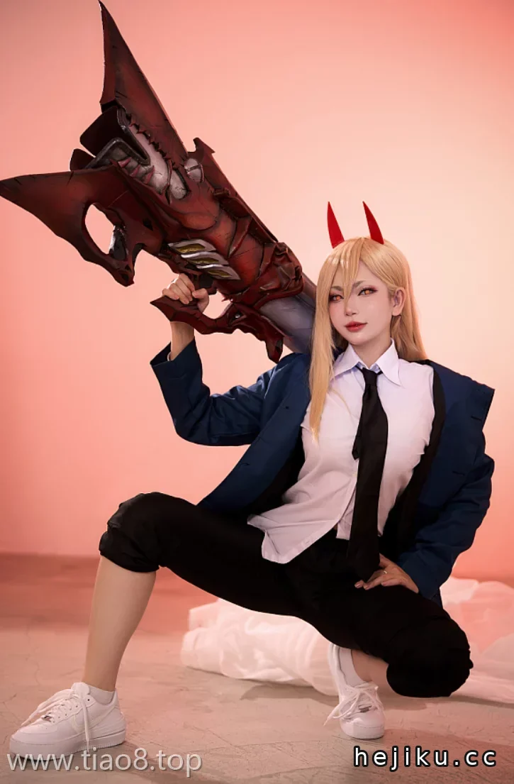 美图欣赏丨Coser_ZinieQ(齐妮琼):NO.055-电锯人 帕瓦[37P-20V-