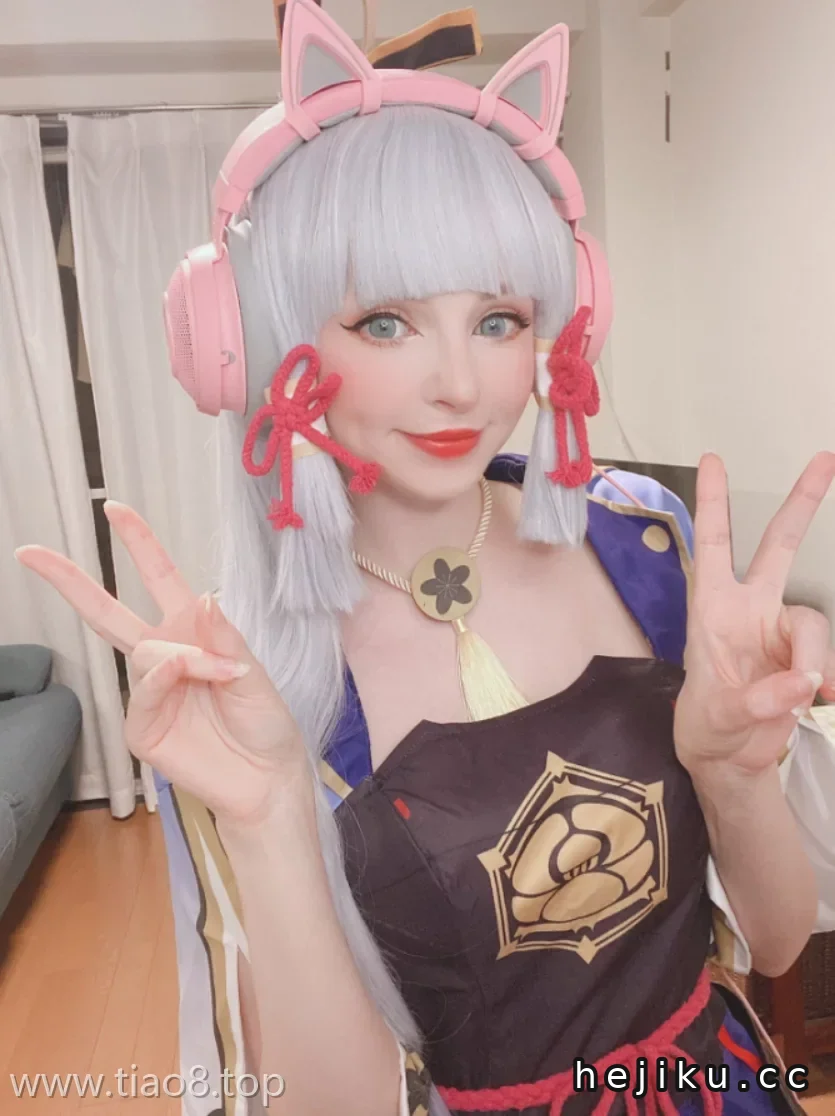 美图欣赏丨Coser_Peach milky:NO.013-Genshin[11P+6V-